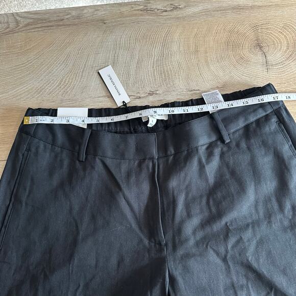 Banana Republic The Everyday Wide Leg Pant Black L 713473 - Picture 10 of 12